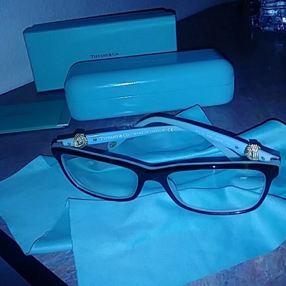 Tiffany havana blue eyeglasses Clearance